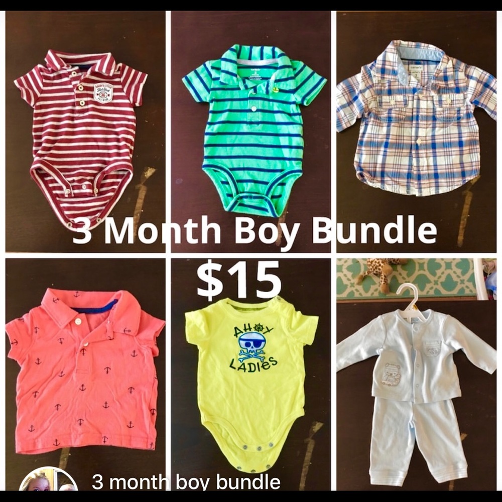3 Month Boy Bundle!